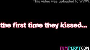 hot brunette milf stepmom mandy shares naughty oral tradition stepson