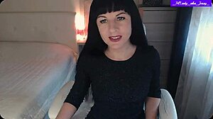 Jessy Mlady's Perky Pussy Tickled in Stockings Rip