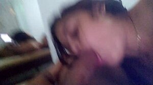 Slut wife moans dirtily during friend's hard fuck