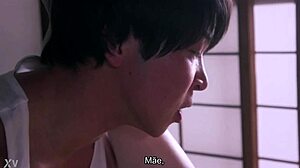 my asian japanese mature big tits mom juri yamaguchi takes son's cock instead of dad's riding natural boobs bouncing legendado