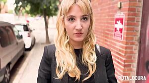 Torbe catches hot Argentinian Agustina fucks her cum-covered in street