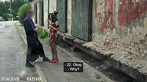 Petite Argentinian Latina Brunette Pickup Deepthroats Daddy's Monster Cock Cowgirl Rough Public Van Fuck