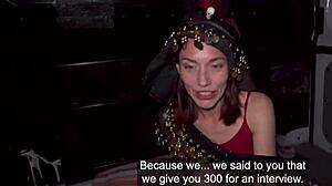 Petite Argentinian Latina Brunette Pickup Deepthroats Daddy's Monster Cock Cowgirl Rough Public Van Fuck