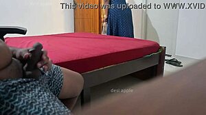 Flashing Dick to Maid Poornima – She Grabs It Hard!