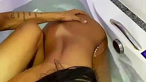 Wild Sex in Hot Tub Massage with Piss Shower and Monster Cock POV!