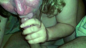 he dumps a huge load inside his ex-girlfriend's chubby pussy after rough sex