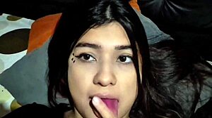 latina gets fucked hard until exhausted in homemade