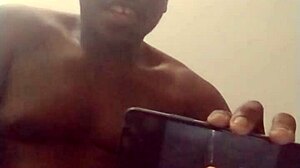 Orgasming to some solo ebony videos and testing my new phone