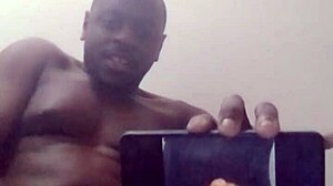 Orgasming to some solo ebony videos and testing my new phone