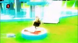 i can't stop watching these pretty danish bikini girls wipeout at the pool