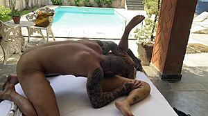 stretching the beautiful asshole of a petite 18yo jessica