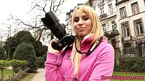 glamcore euro babe gets assfucked doggystyle by massive bbc