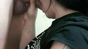 colombian milf gets fucked hard outdoors after hot blowjob on street