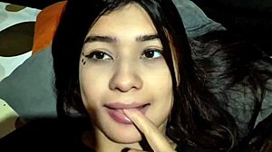 latina gets fucked hard until exhausted in homemade