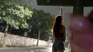 pulled my dick out and jerked off by girl