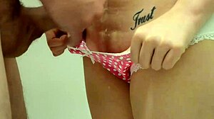 cum in satin panties compilation