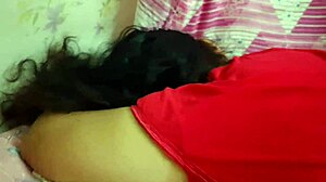 horny desi wife enjoys big butt massage
