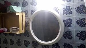 watching my stepsister shower on hidden cam