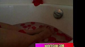 Peaceful Moments Of Bathing In The Shower