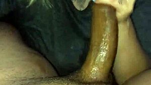 Rainyday works her throat on cock