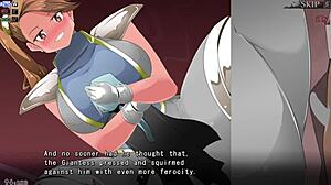 Yume defeats giantess in intense face sitting scene