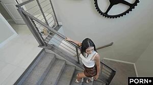 realtor uses his cock to seal the deal with petite amber summer