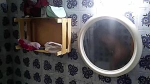 watching my stepsister shower on hidden cam