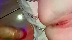 Redhead Wife Spreads Tight Pussy For Monster Black Cock