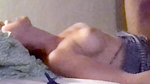 stepsister got a big cock and a lot of cum