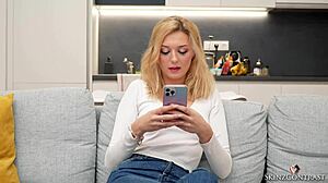 Czech Babe Isabella De Laa Casting Interview