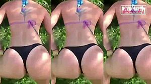 Compilation of teens shaking ass in lingerie