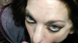 Raven sexy blowjob with oral cumshot finish