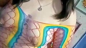 favorite chubby latina prostitute shows her body