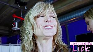 Licensed To Lick Natalia Starr Lesbian Threeway With Stepsister