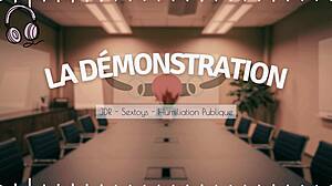 la d�monstration french audio femdom