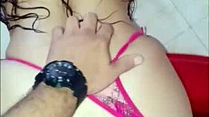 redhead pawg caught in jacuzzi getting handled raw