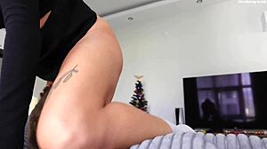 Suddenly my friends mom sat on my face