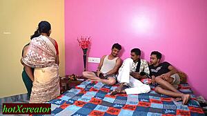desi wife swapping sex with office boss indian sex