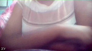mithi shows off her sexy curves teasing on cam