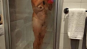 tanned stepsister in sharm el sheikh hotel bathroom