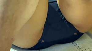 i took a picture of my wife sleeping the shape of her pussy is slightly visible in her underwear today we just touched each other without having sex