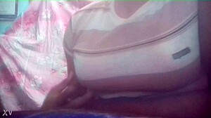 mithi shows off her sexy curves teasing on cam