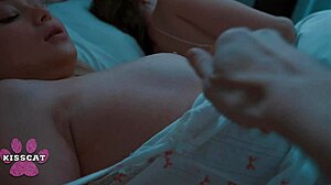 Will step dad fuck and cum inside step daughter jessie ames in share bed while step mom