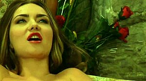 Horny Dom Lesbian Madame Fingers Her Submissive Slave