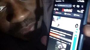 Ebony enjoys outdoor snowy weather sex for free
