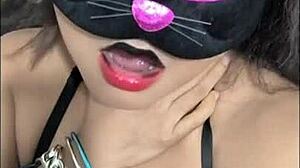 Costume and sex day my stepdad is horny and im helping him relax with a delicious fuck at home