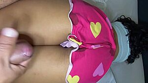 novinha cums hard on husbands cock