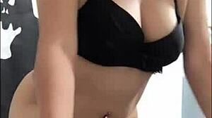 Costume and sex day my stepdad is horny and im helping him relax with a delicious fuck at home