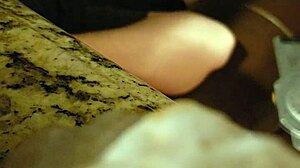 bbw big tits blowjob cum swallow hidden camera