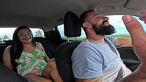 no pelo no carro raquel loved anal and pussy